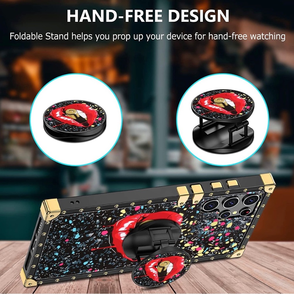 JakPak Phone case with‎ strap & stabd for Galaxy A32 5G